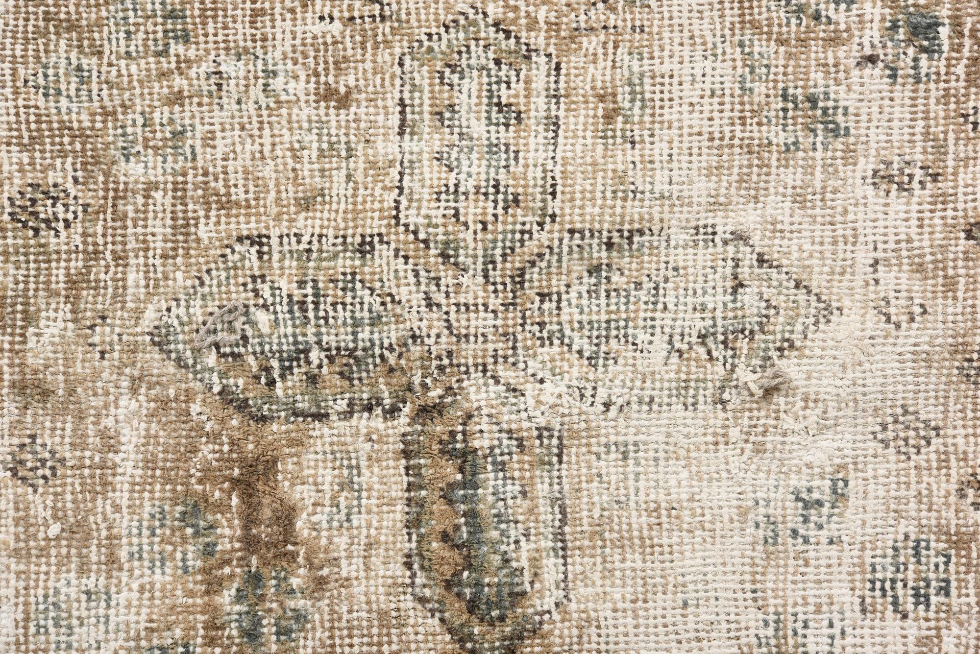 8' 9 x 11' 7 Hand Knotted Ultra Vintage Persian Wool Rug