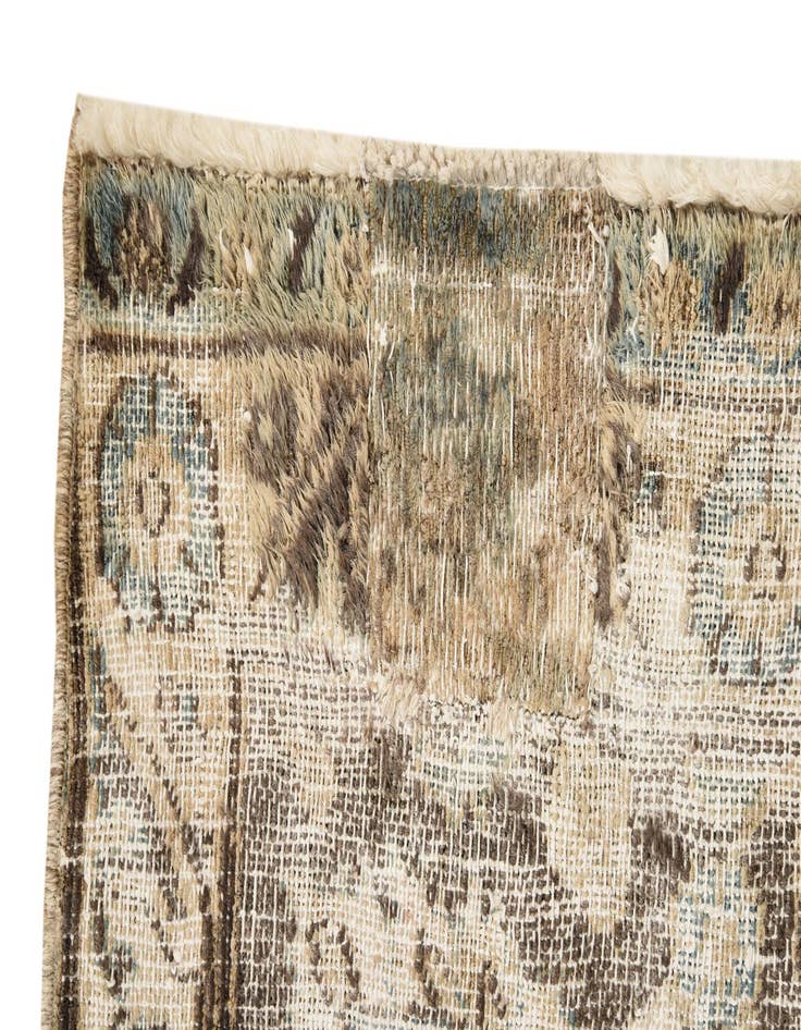 Detail image of 9' 5 x 13'  Hand Knotted Ultra Vintage Persian Wool Rug