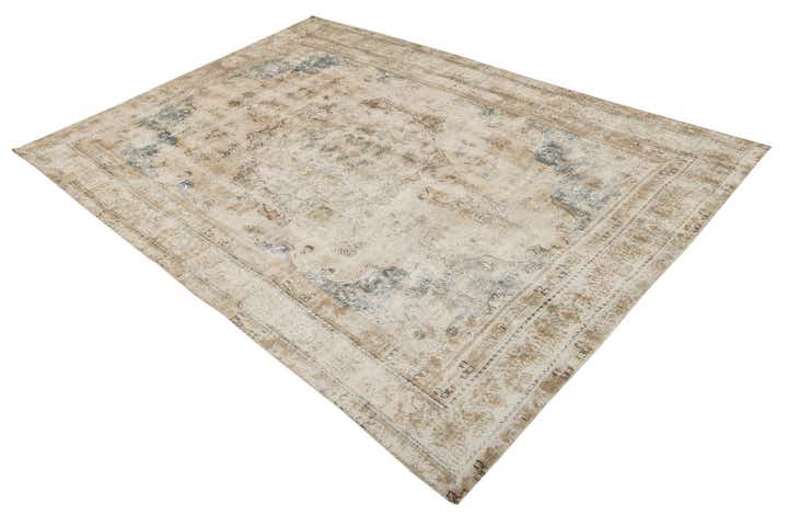 6' 3 x 9' Hand Knotted Ultra Vintage Persian Wool Rug