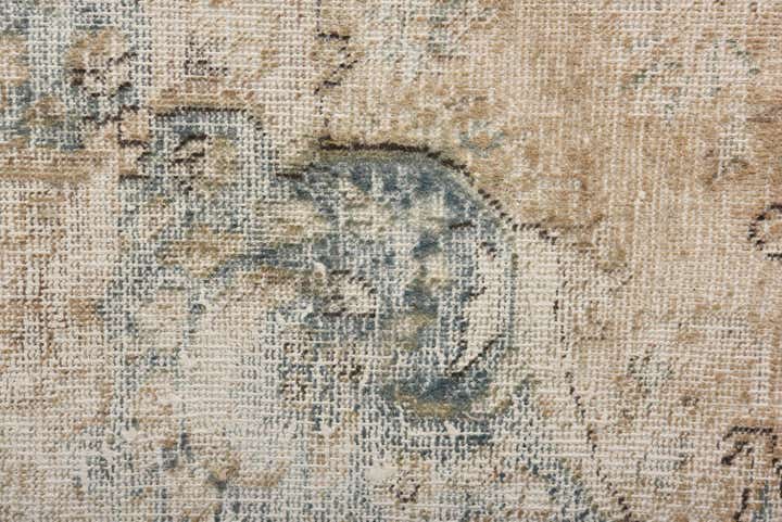 6' 3 x 9' Hand Knotted Ultra Vintage Persian Wool Rug