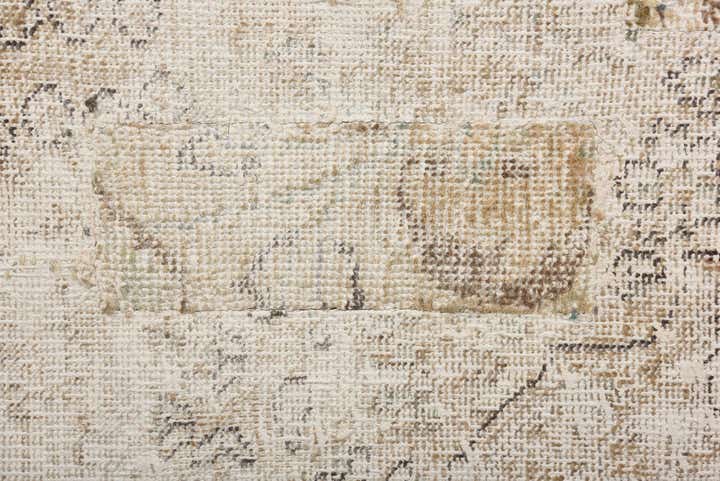 6' 3 x 9' Hand Knotted Ultra Vintage Persian Wool Rug