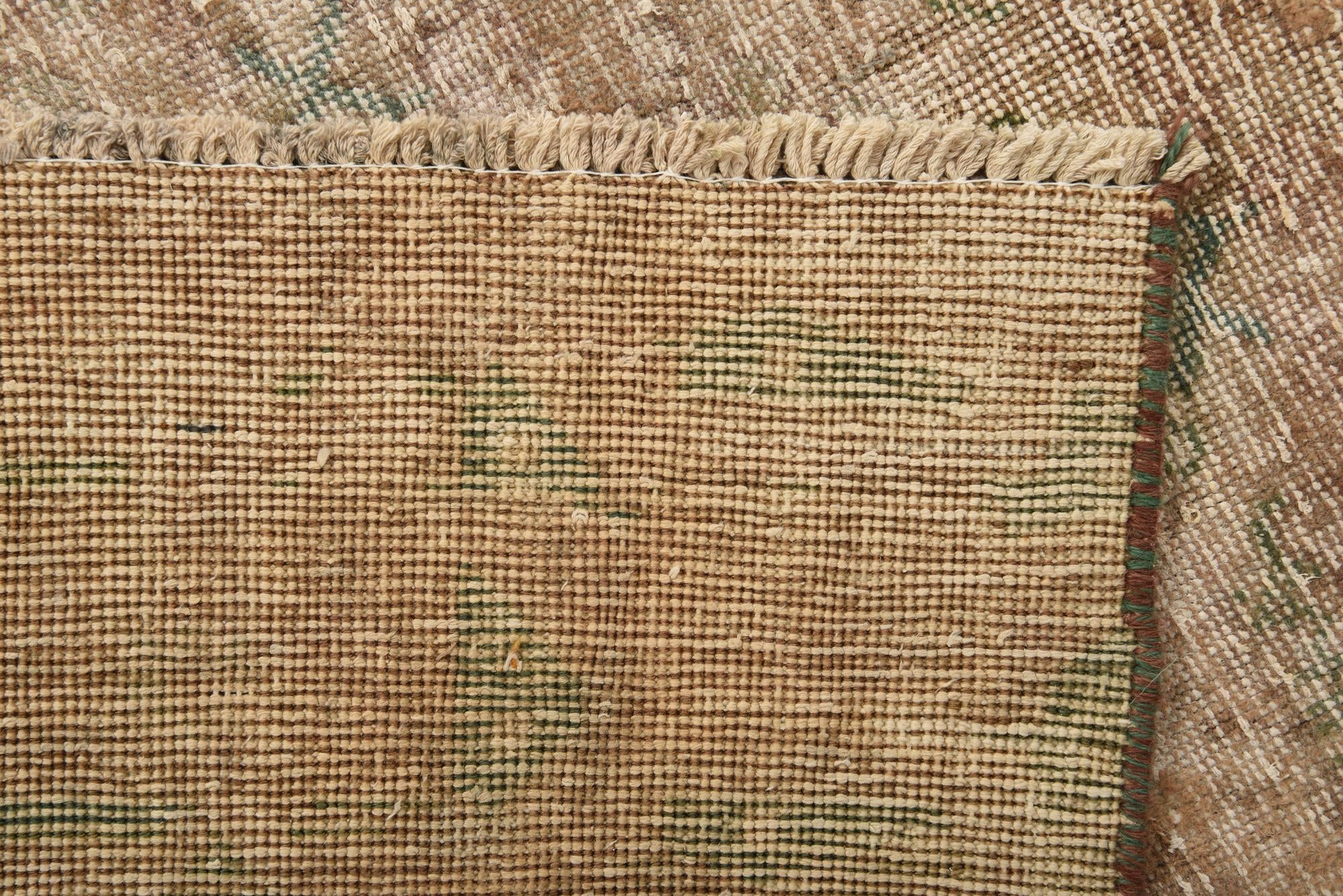 6' 7 x 9' 2 Hand Knotted Ultra Vintage Persian Wool Rug