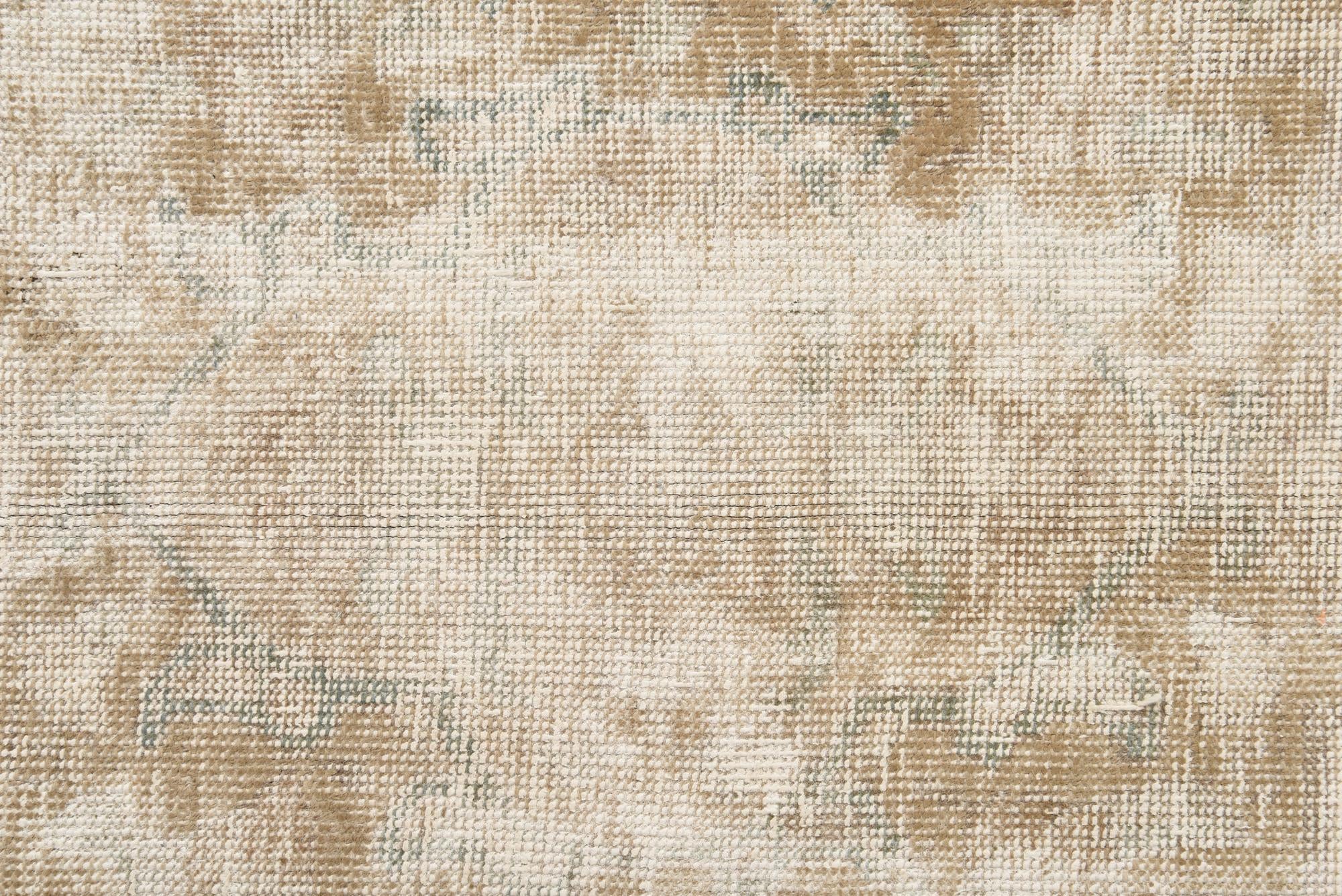 9' 10 x 12' 7 Hand Knotted Ultra Vintage Persian Wool Rug
