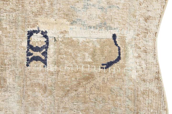 9' 10 x 12' 7 Hand Knotted Ultra Vintage Persian Wool Rug