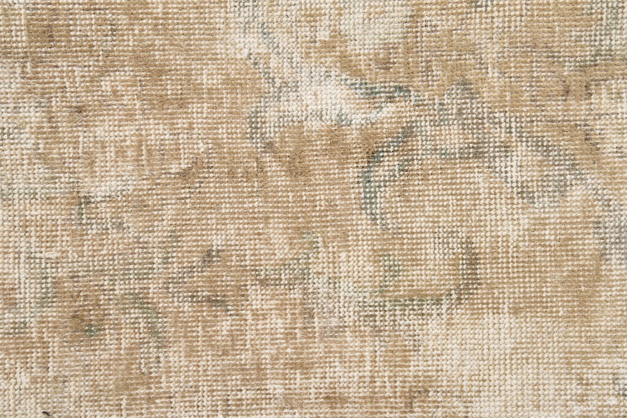 9' 10 x 12' 7 Hand Knotted Ultra Vintage Persian Wool Rug