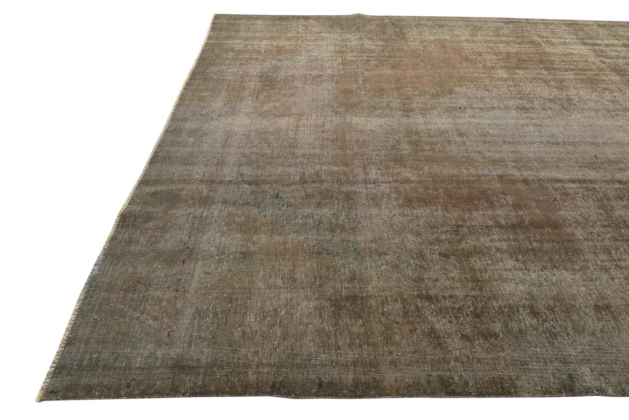 305cm x 370cm anudado a mano Ultra Vintage Alfombra Persa Lana