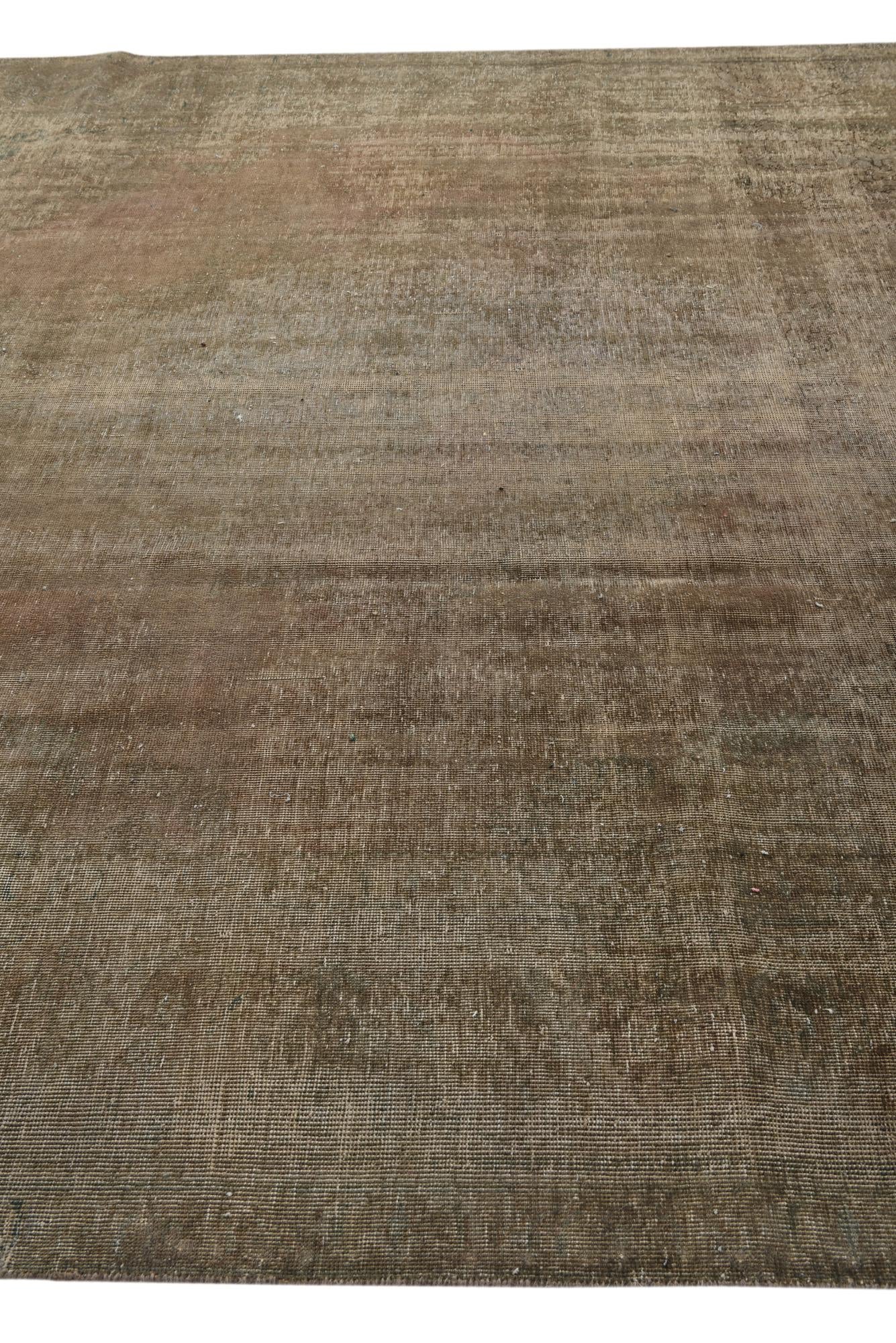 305cm x 370cm anudado a mano Ultra Vintage Alfombra Persa Lana