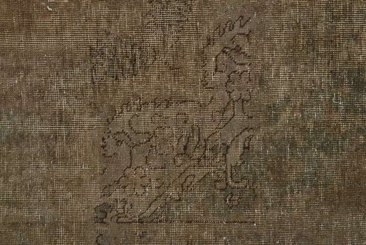305cm x 370cm anudado a mano Ultra Vintage Alfombra Persa Lana
