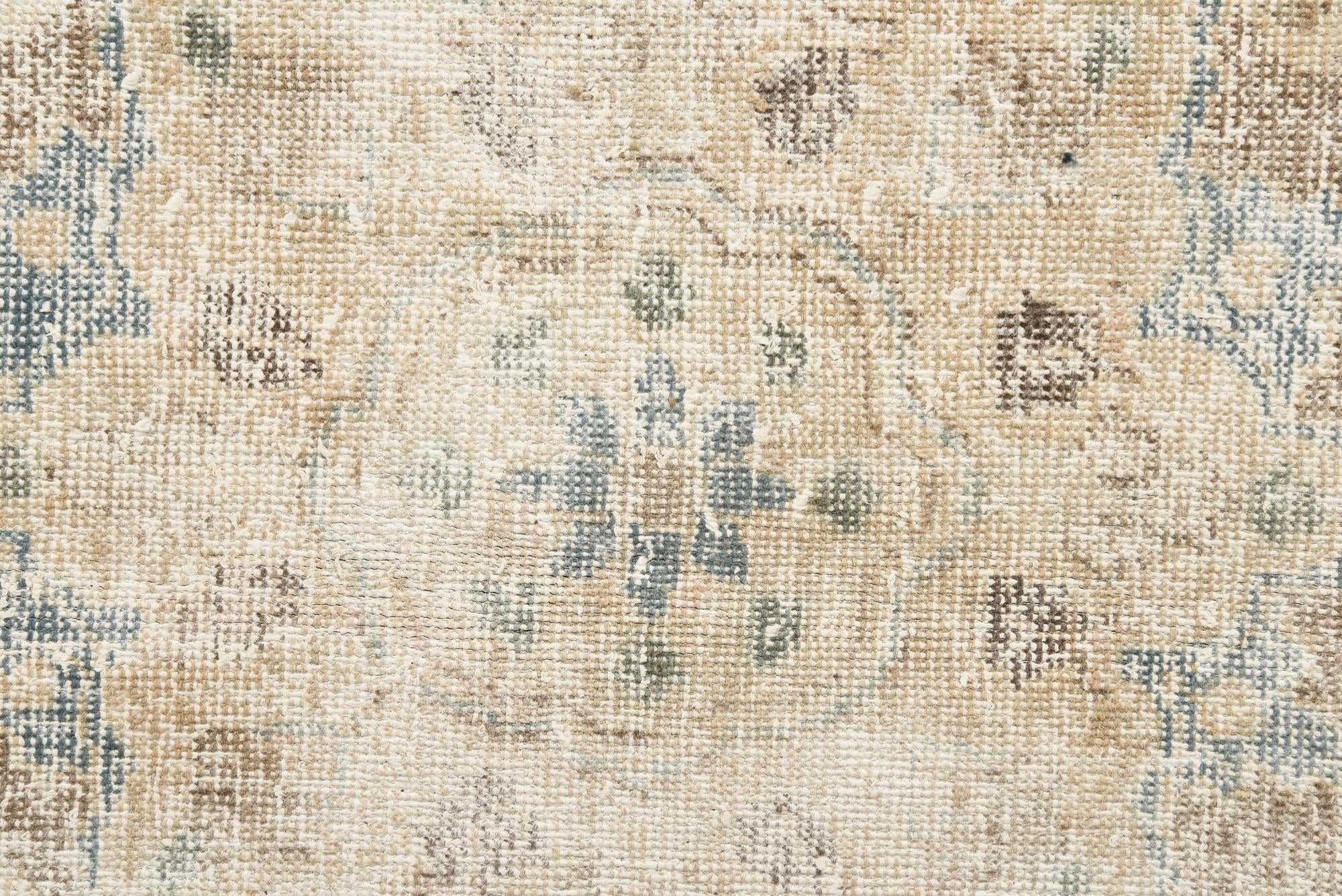 8' 7 x 11' 7 Hand Knotted Ultra Vintage Persian Wool Rug