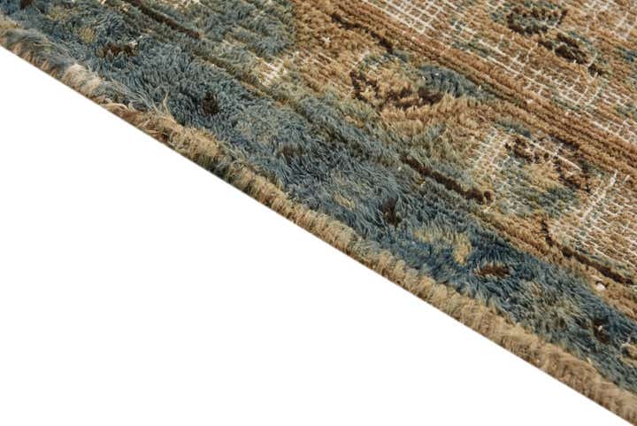 8' 2 x 10' 9 Hand Knotted Ultra Vintage Persian Wool Rug