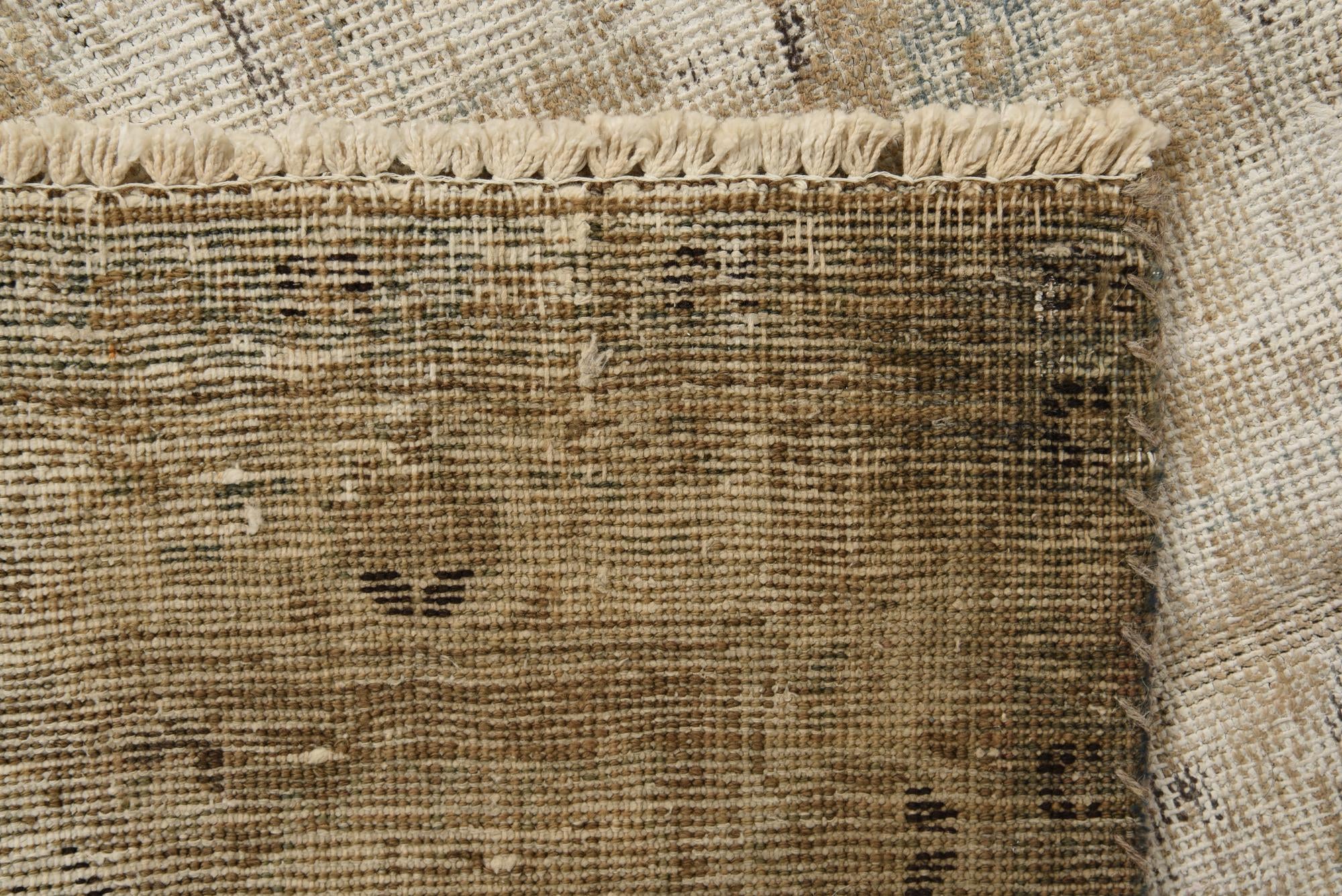 8' 7 x 11' 7 Hand Knotted Ultra Vintage Persian Wool Rug