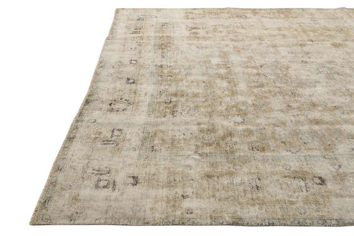 8' 7 x 11' 7 Hand Knotted Ultra Vintage Persian Wool Rug