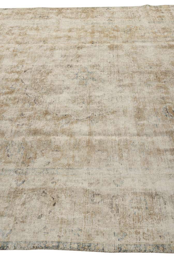 8' 7 x 11' 7 Hand Knotted Ultra Vintage Persian Wool Rug