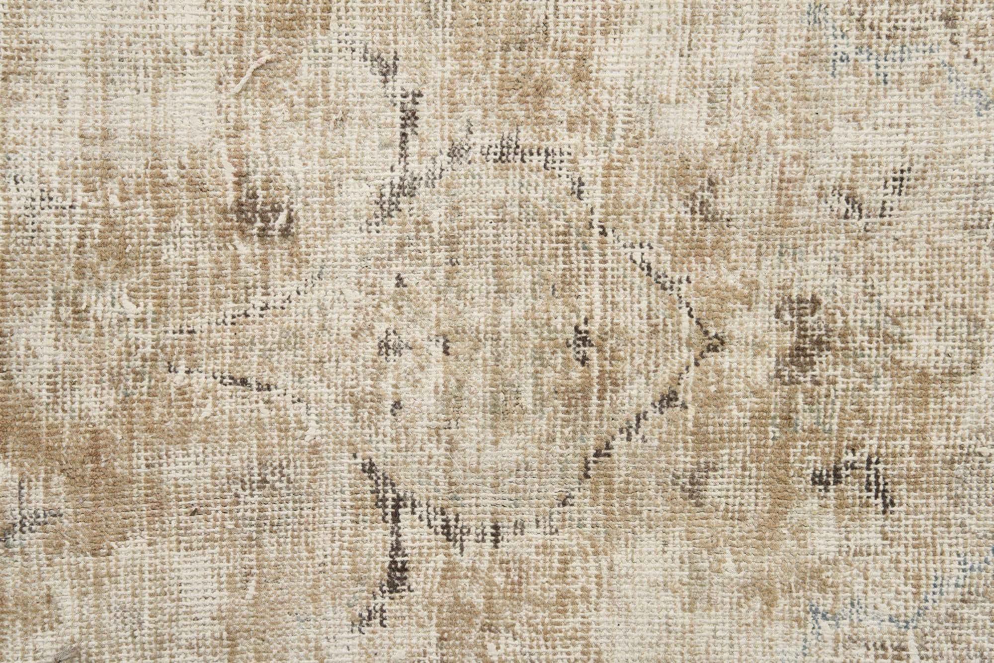 8' 7 x 11' 7 Hand Knotted Ultra Vintage Persian Wool Rug