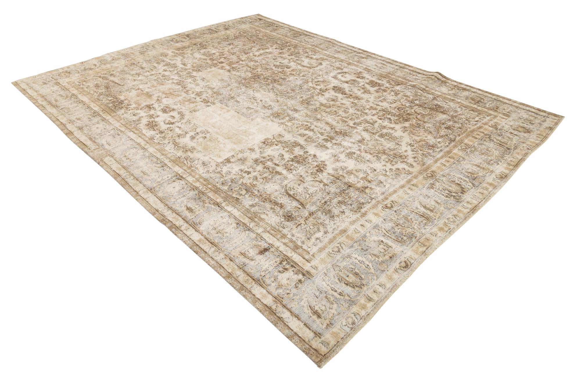 9' 2 x 12' 2 Hand Knotted Ultra Vintage Persian Wool Rug