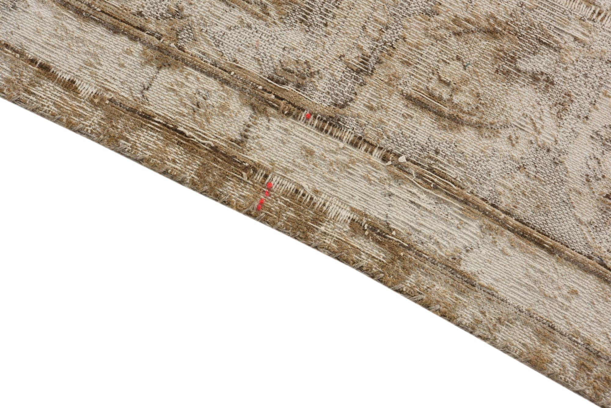 9' 2 x 12' 2 Hand Knotted Ultra Vintage Persian Wool Rug