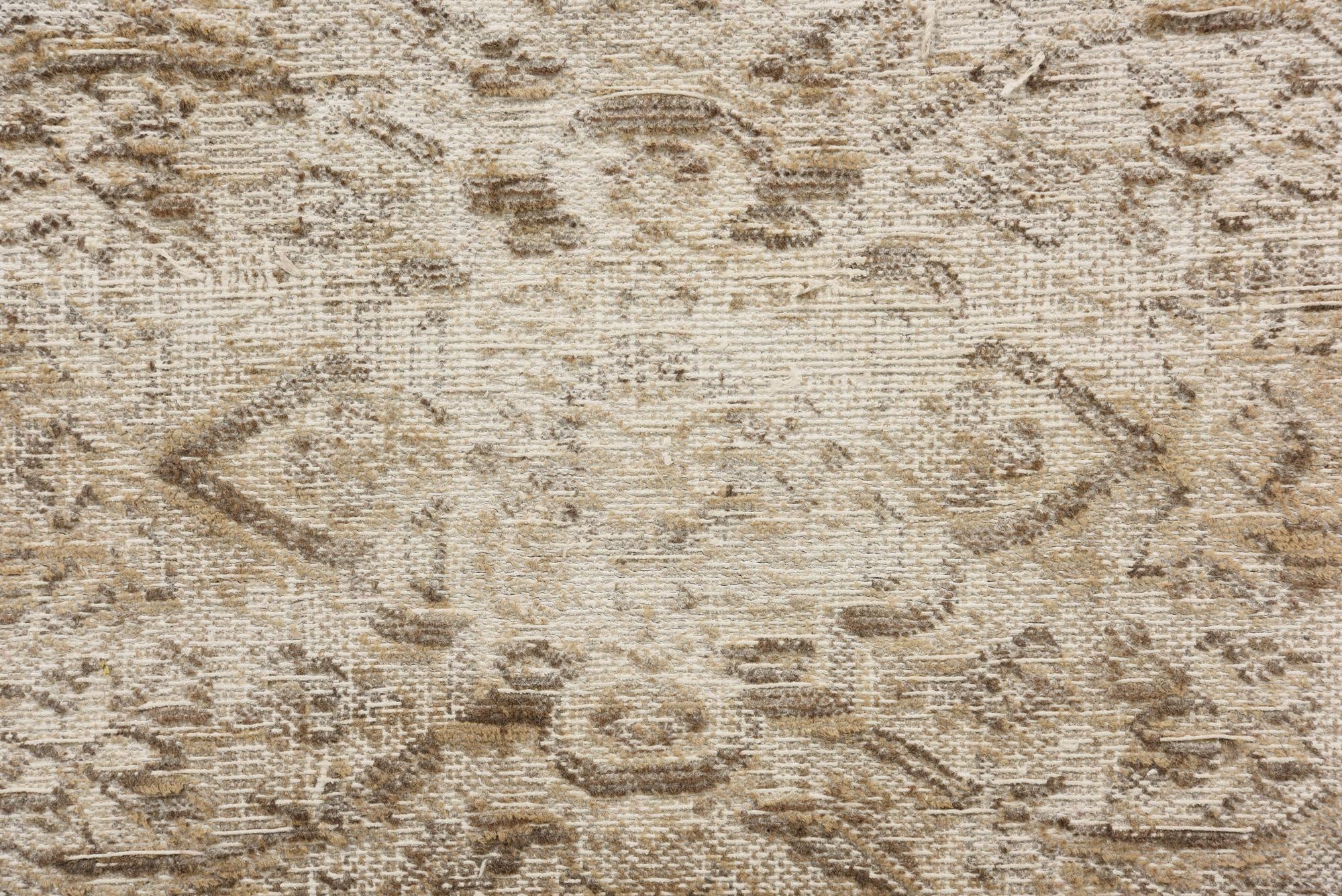 9' 2 x 12' 2 Hand Knotted Ultra Vintage Persian Wool Rug