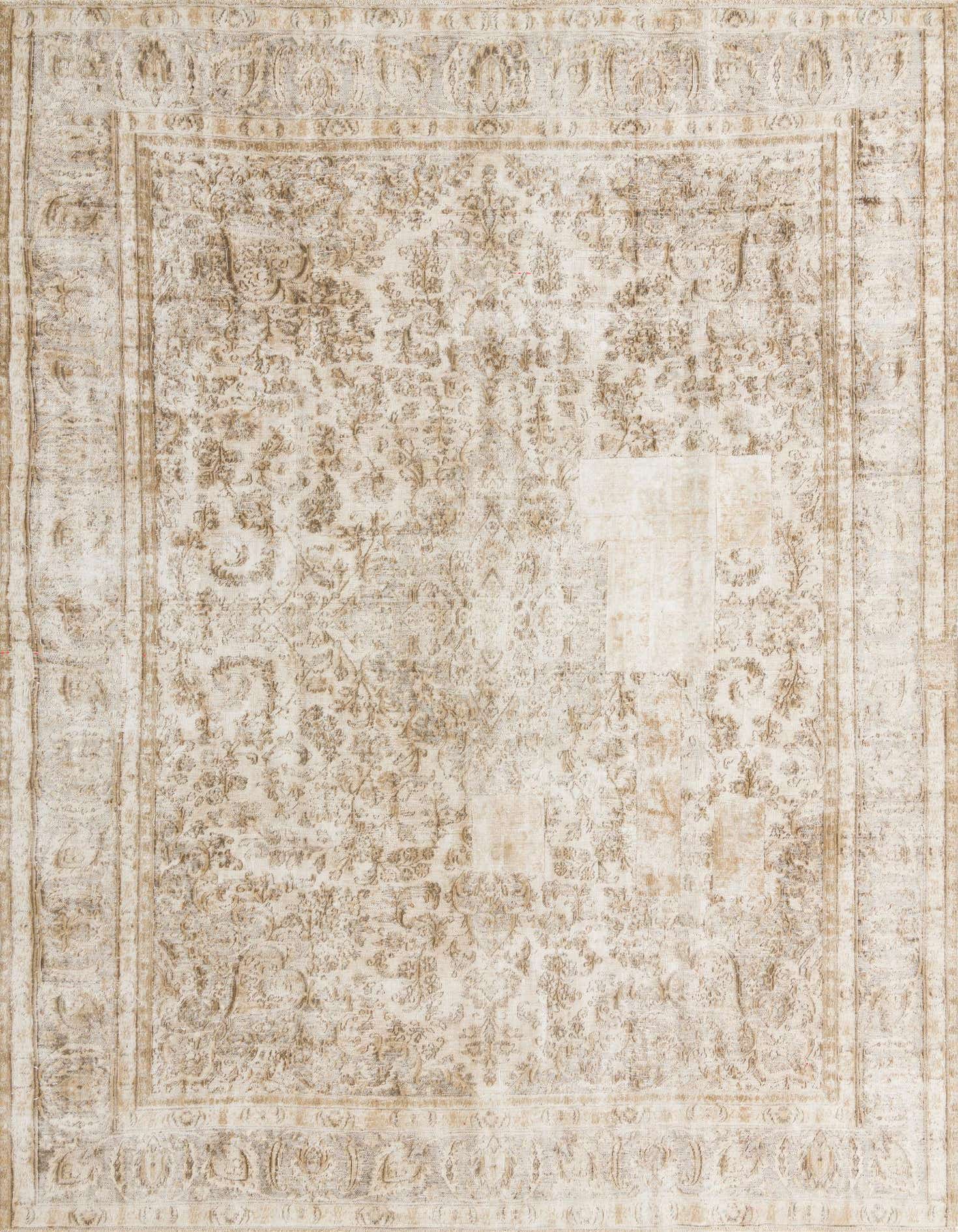 Primary image 9' 2 x 12' 2  Hand Knotted Ultra Vintage Persian Wool Rug