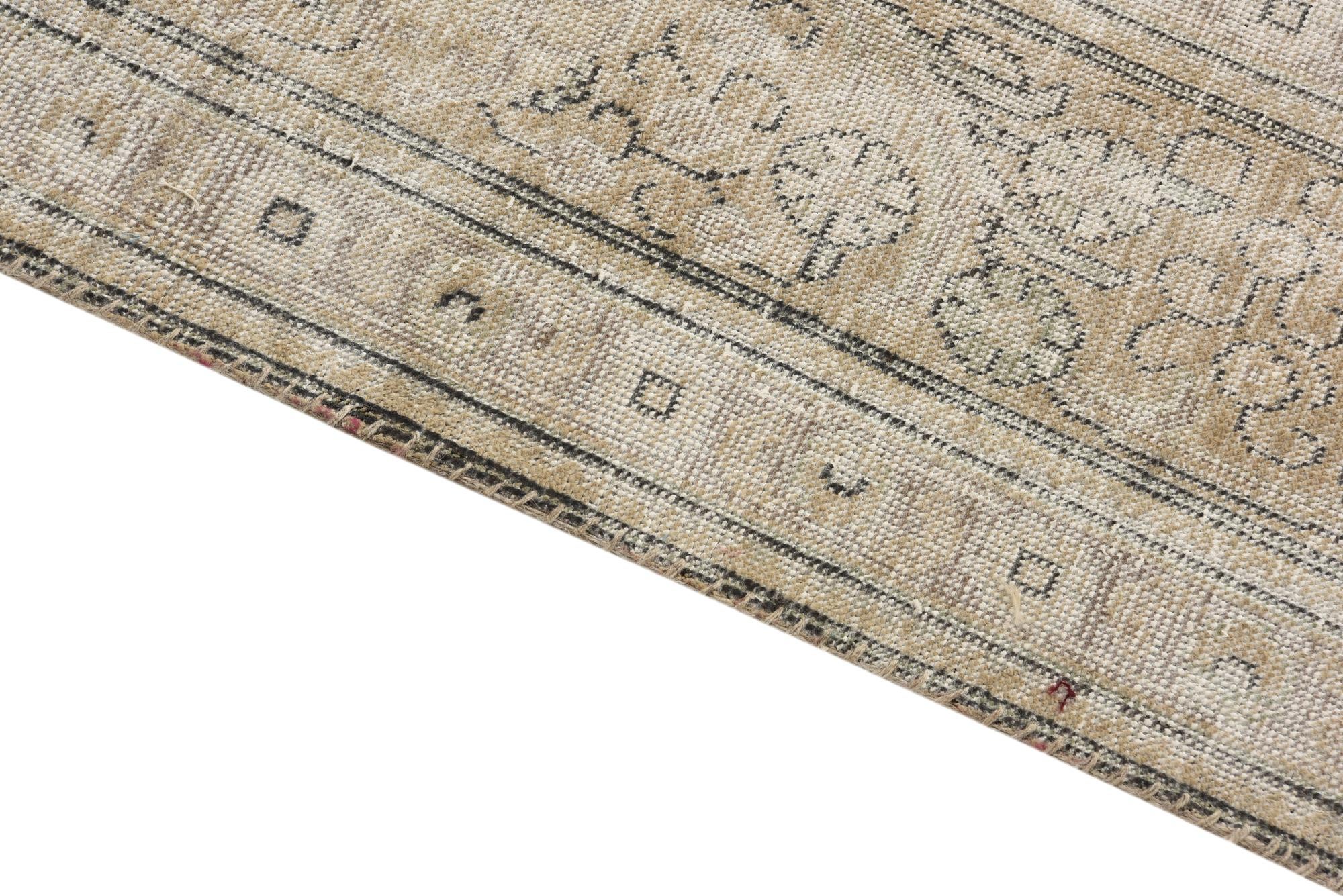7' 9 x 11' Hand Knotted Ultra Vintage Persian Wool Rug