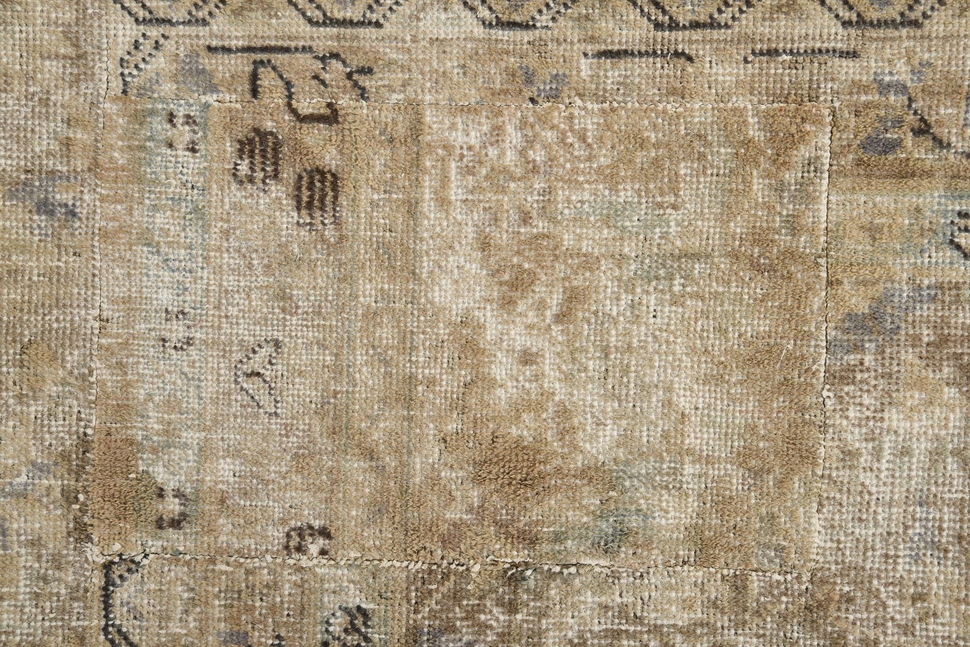 8' 10 x 11' 6 Hand Knotted Ultra Vintage Persian Wool Rug