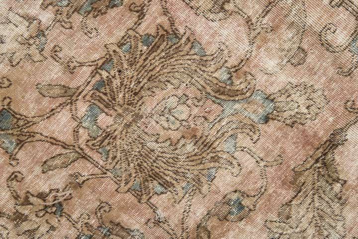 275cm x 390cm Noué main Ultra Vintage Tapis Persan Laine