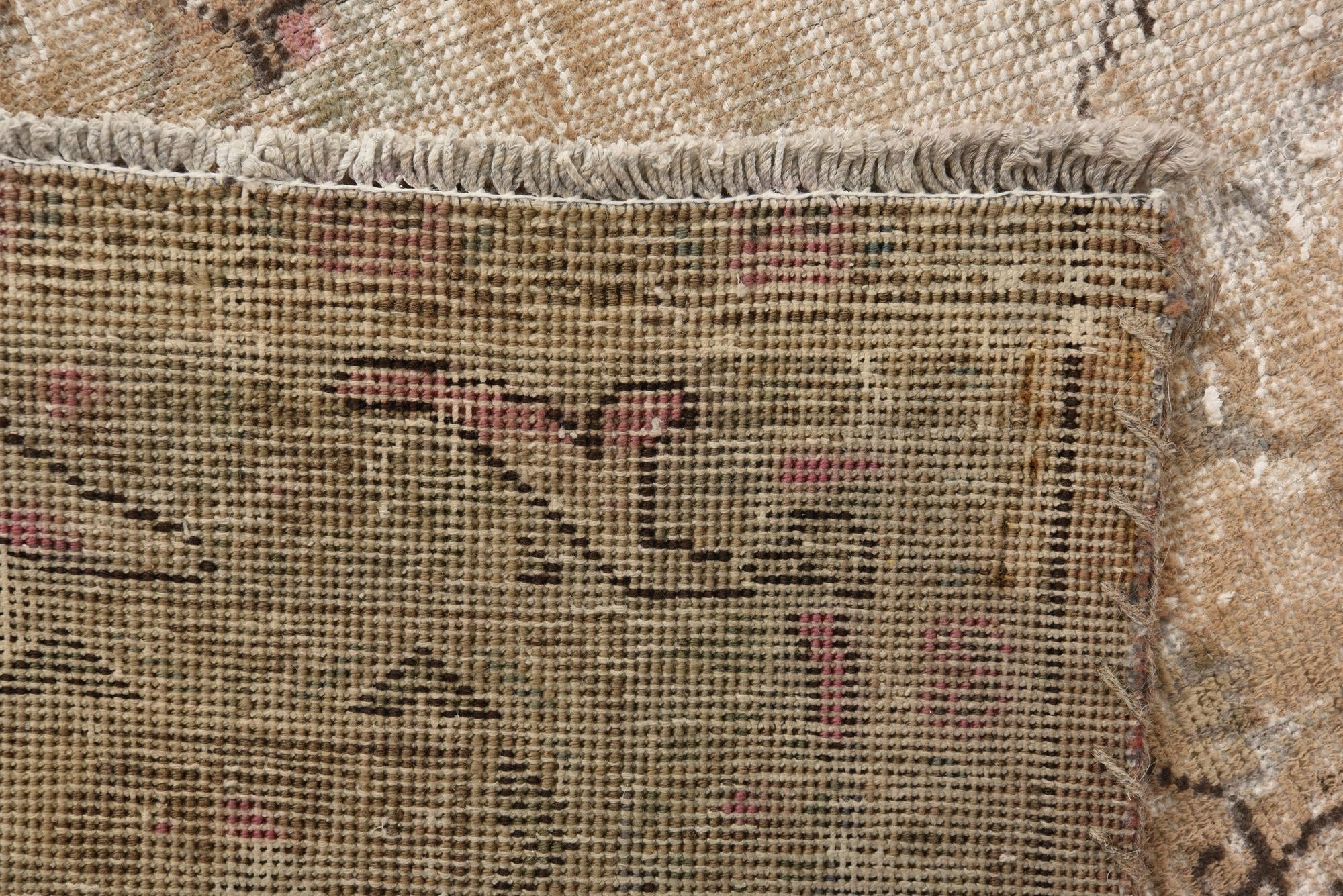 9' 8 x 12' 3 Hand Knotted Ultra Vintage Persian Wool Rug