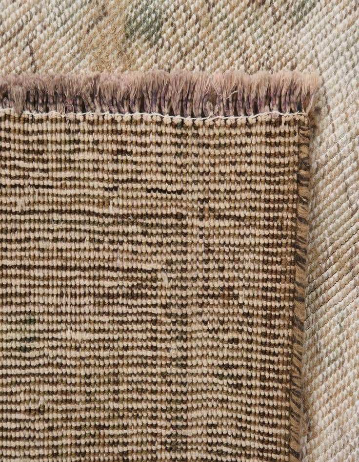 Detail image of 8' x 10' 5  Hand Knotted Ultra Vintage Persian Wool Rug