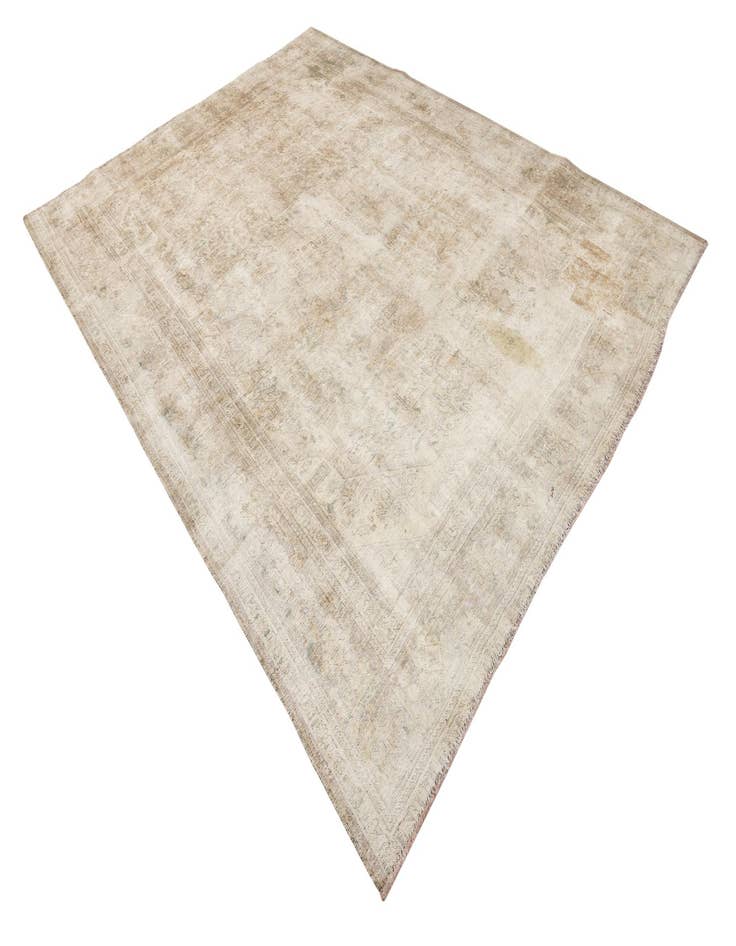 Detail image of 8' x 10' 5  Hand Knotted Ultra Vintage Persian Wool Rug