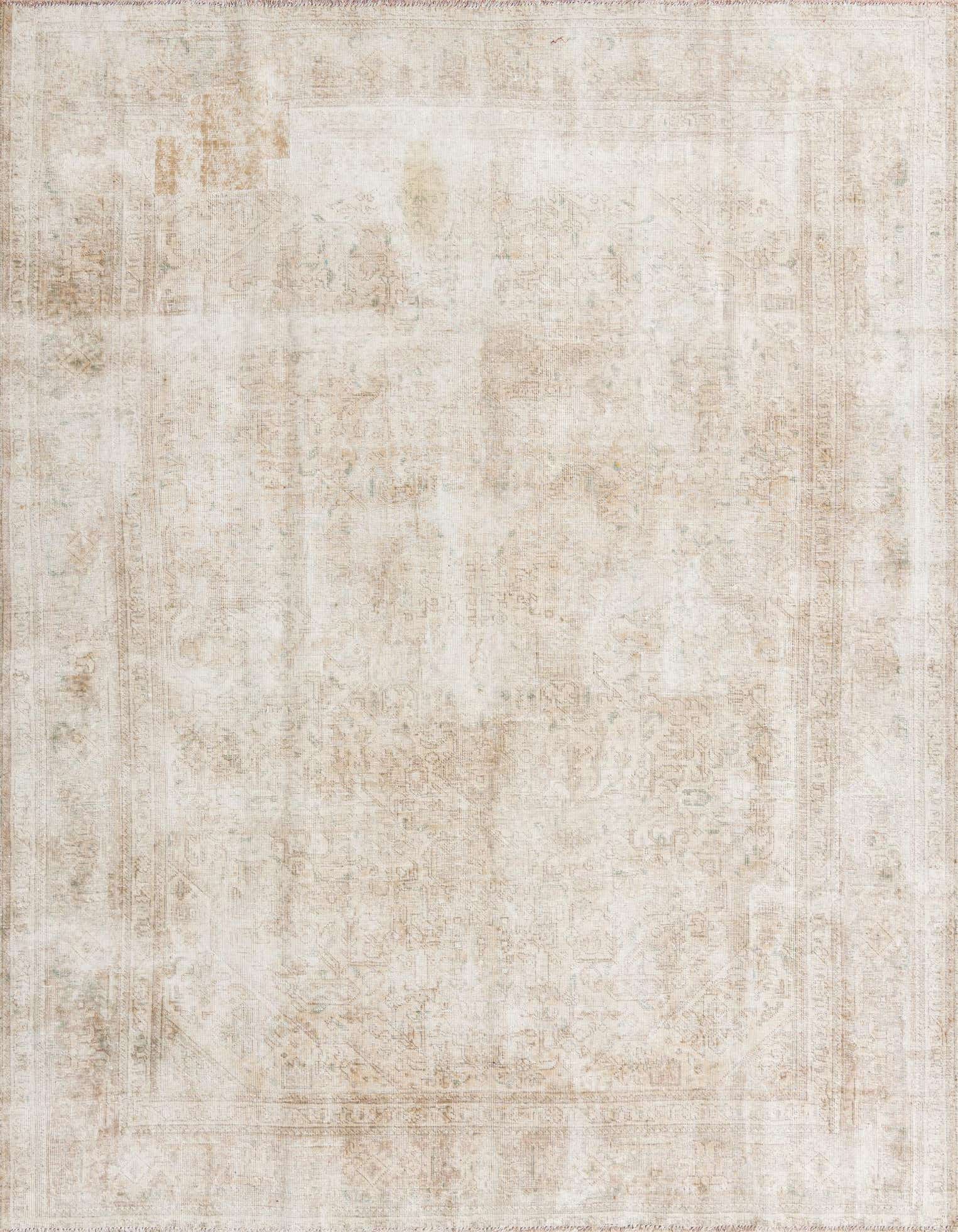 Primary image 8' x 10' 5  Hand Knotted Ultra Vintage Persian Wool Rug