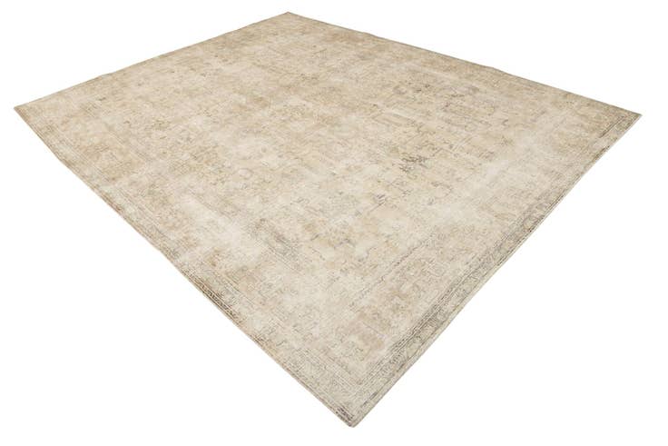 Detail image of 8' 2 x 10' 7 Hand Knotted Ultra Vintage Persian Wool Rug