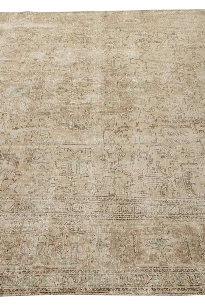 8' 2 x 10' 7 Hand Knotted Ultra Vintage Persian Wool Rug