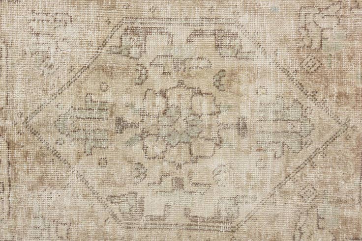 Detail image of 8' 2 x 10' 7 Hand Knotted Ultra Vintage Persian Wool Rug