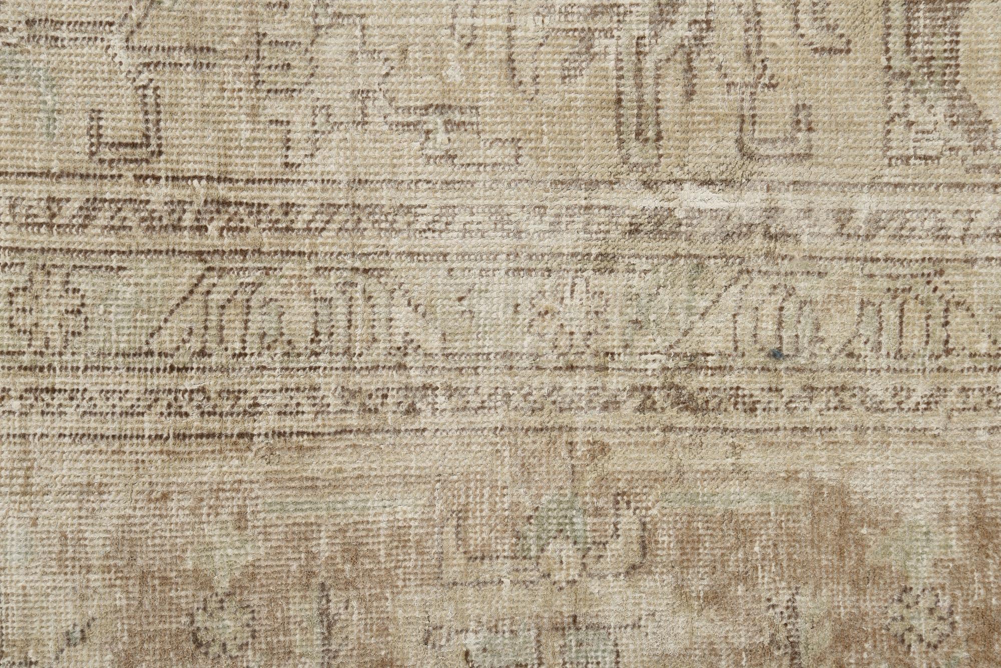 8' 2 x 10' 7 Hand Knotted Ultra Vintage Persian Wool Rug