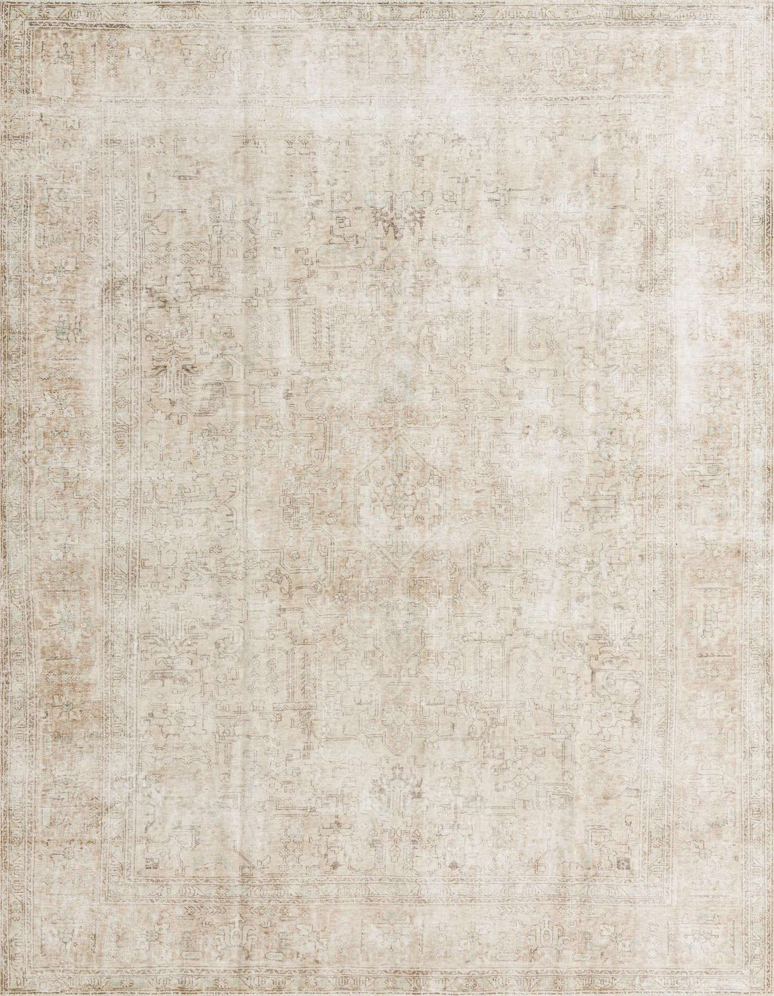 Primary image 8' 2 x 10' 7  Hand Knotted Ultra Vintage Persian Wool Rug