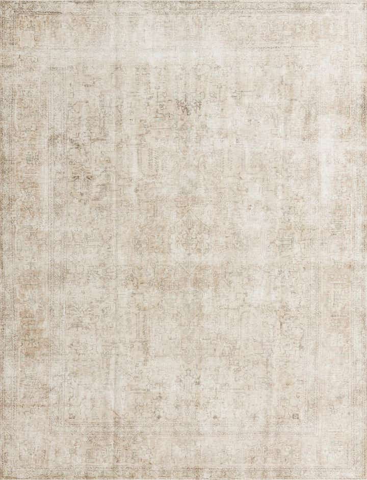 8' 2 x 10' 7 Hand Knotted Ultra Vintage Persian Wool Rug