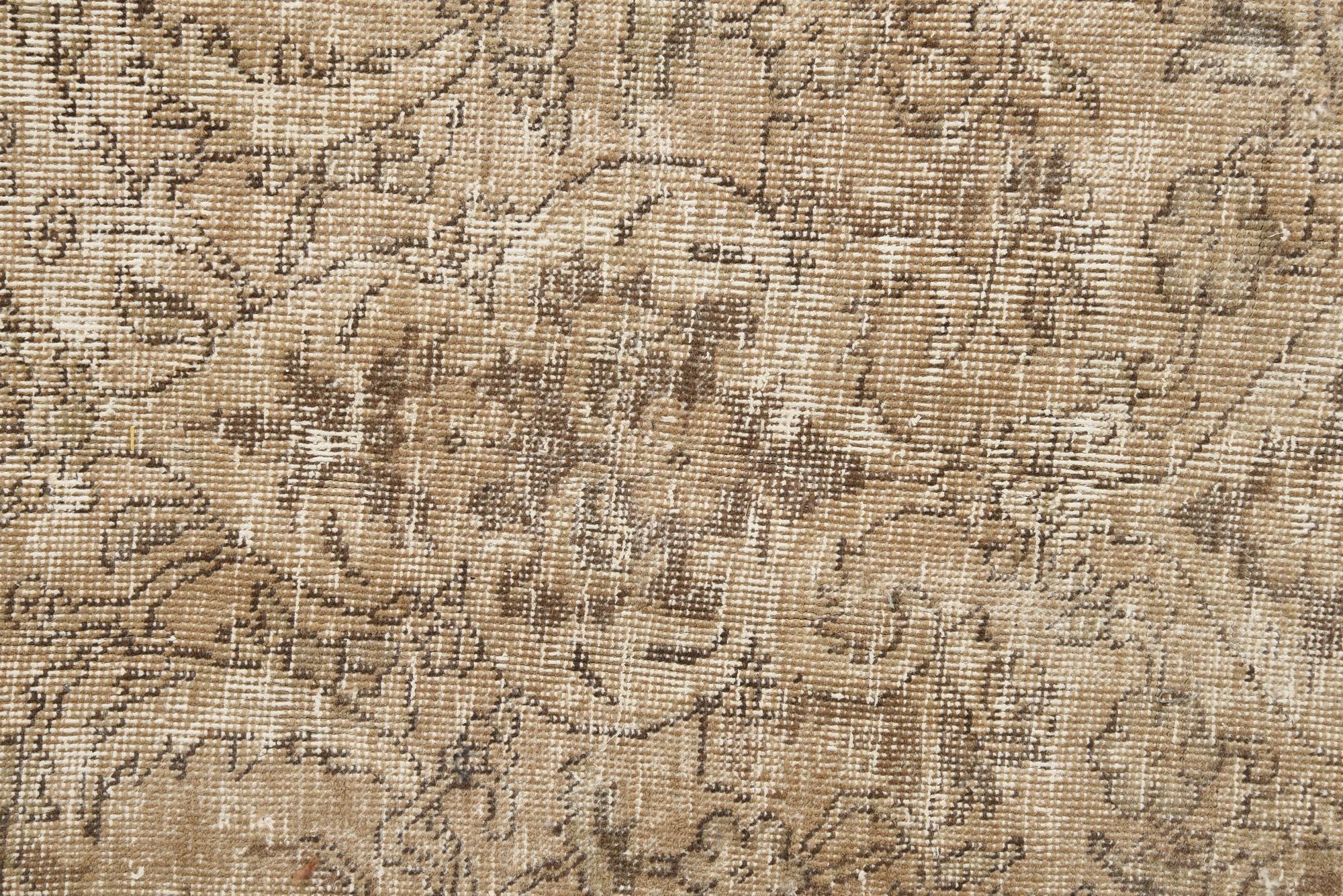 7' 8 x 11' Hand Knotted Ultra Vintage Persian Wool Rug
