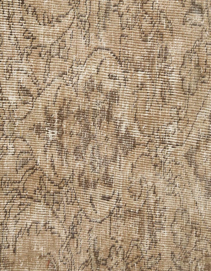 Detail image of 7' 8 x 11'  Hand Knotted Ultra Vintage Persian Wool Rug