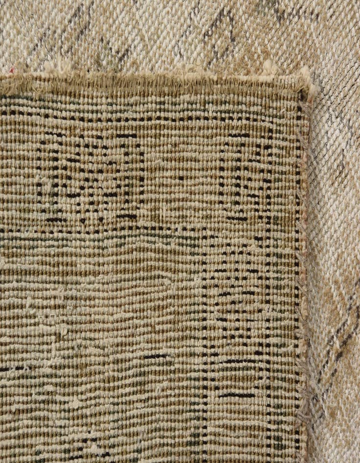 Detail image of 9' 6 x 12' 7  Hand Knotted Ultra Vintage Persian Wool Rug