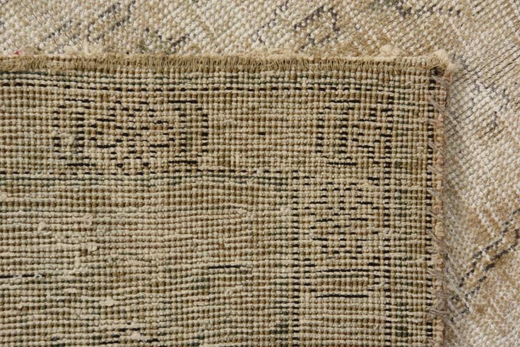 Detail image of 9' 6 x 12' 7 Hand Knotted Ultra Vintage Persian Wool Rug