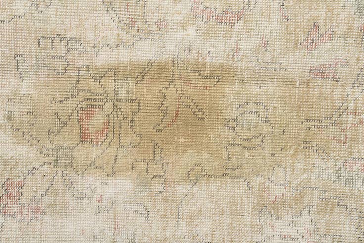 Detail image of 9' 6 x 12' 7 Hand Knotted Ultra Vintage Persian Wool Rug