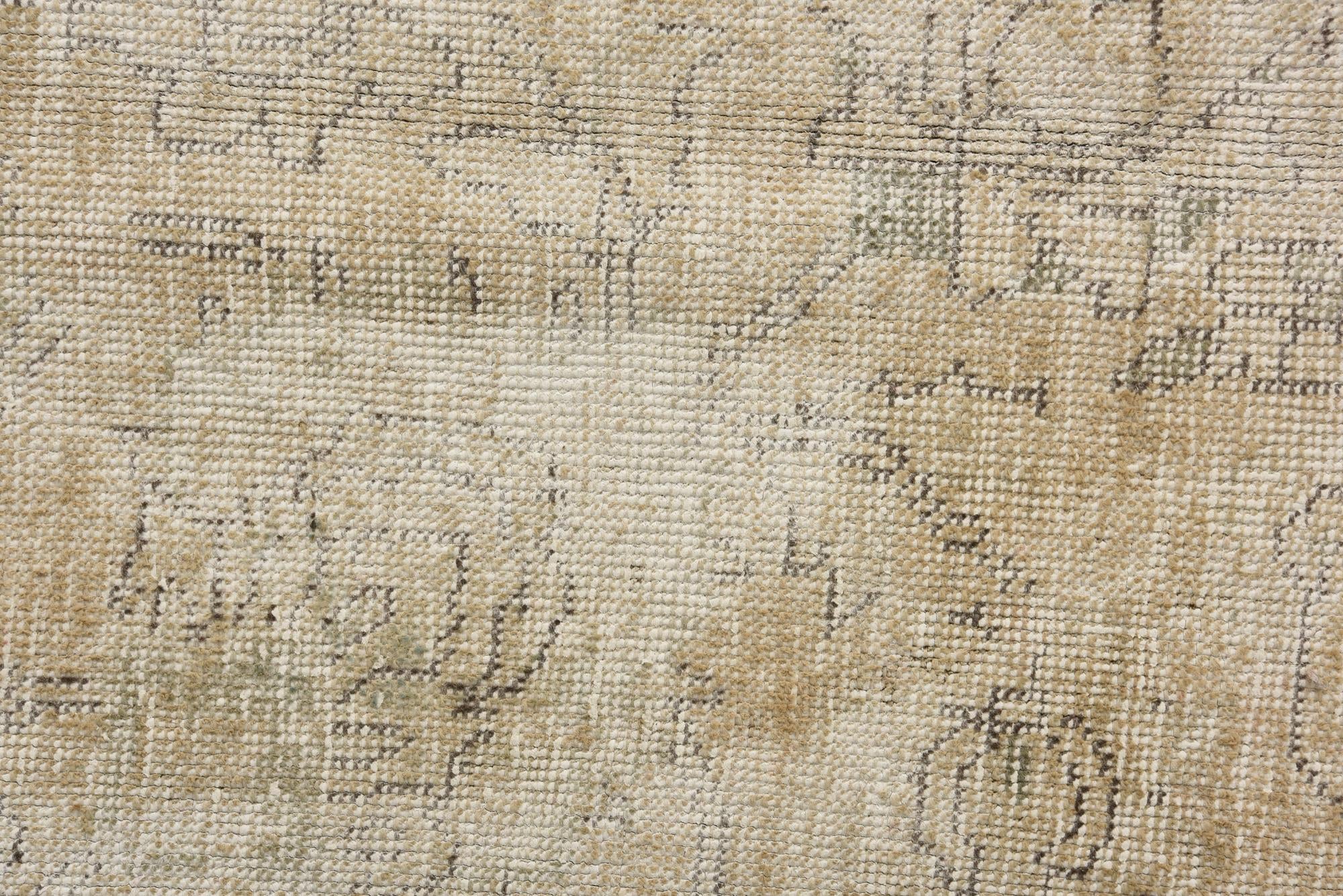 9' 6 x 12' 7 Hand Knotted Ultra Vintage Persian Wool Rug
