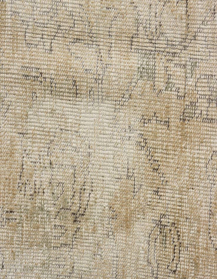 Detail image of 9' 6 x 12' 7  Hand Knotted Ultra Vintage Persian Wool Rug