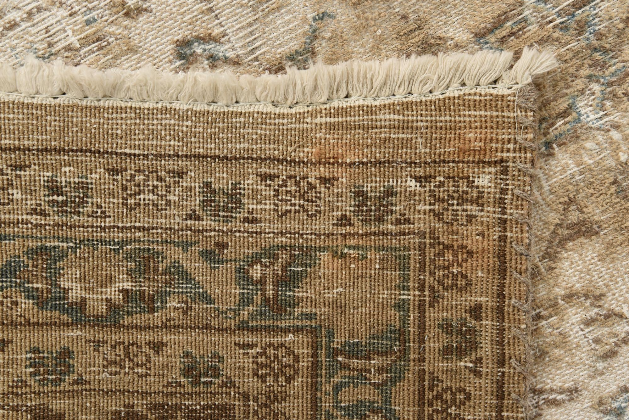 300cm x 395cm anudado a mano Ultra Vintage Alfombra Persa Lana