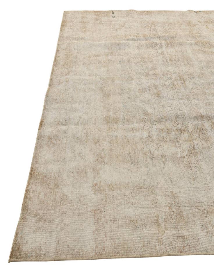 Detail image of 9' x 11' 8  Hand Knotted Ultra Vintage Persian Wool Rug