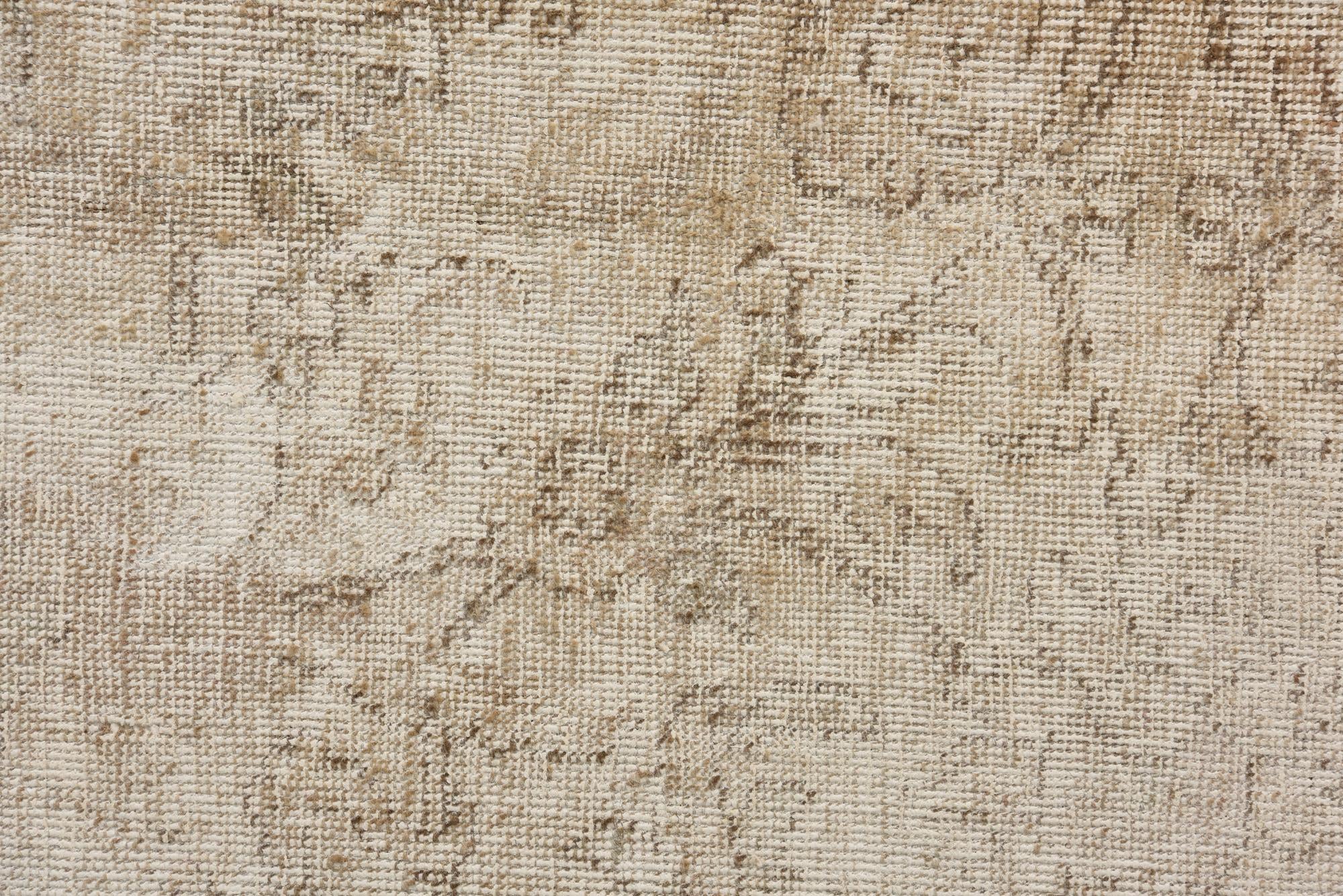 9' x 11' 8 Hand Knotted Ultra Vintage Persian Wool Rug