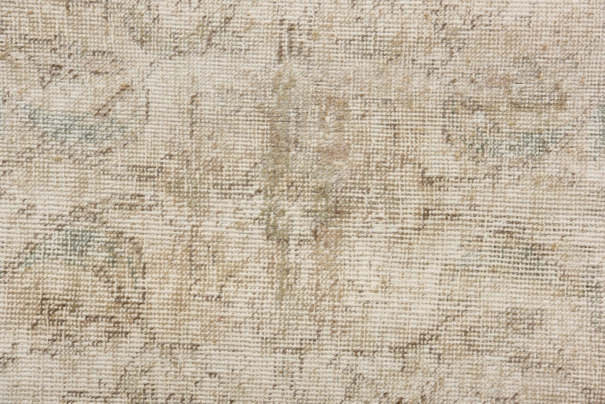 9' x 11' 8 Hand Knotted Ultra Vintage Persian Wool Rug