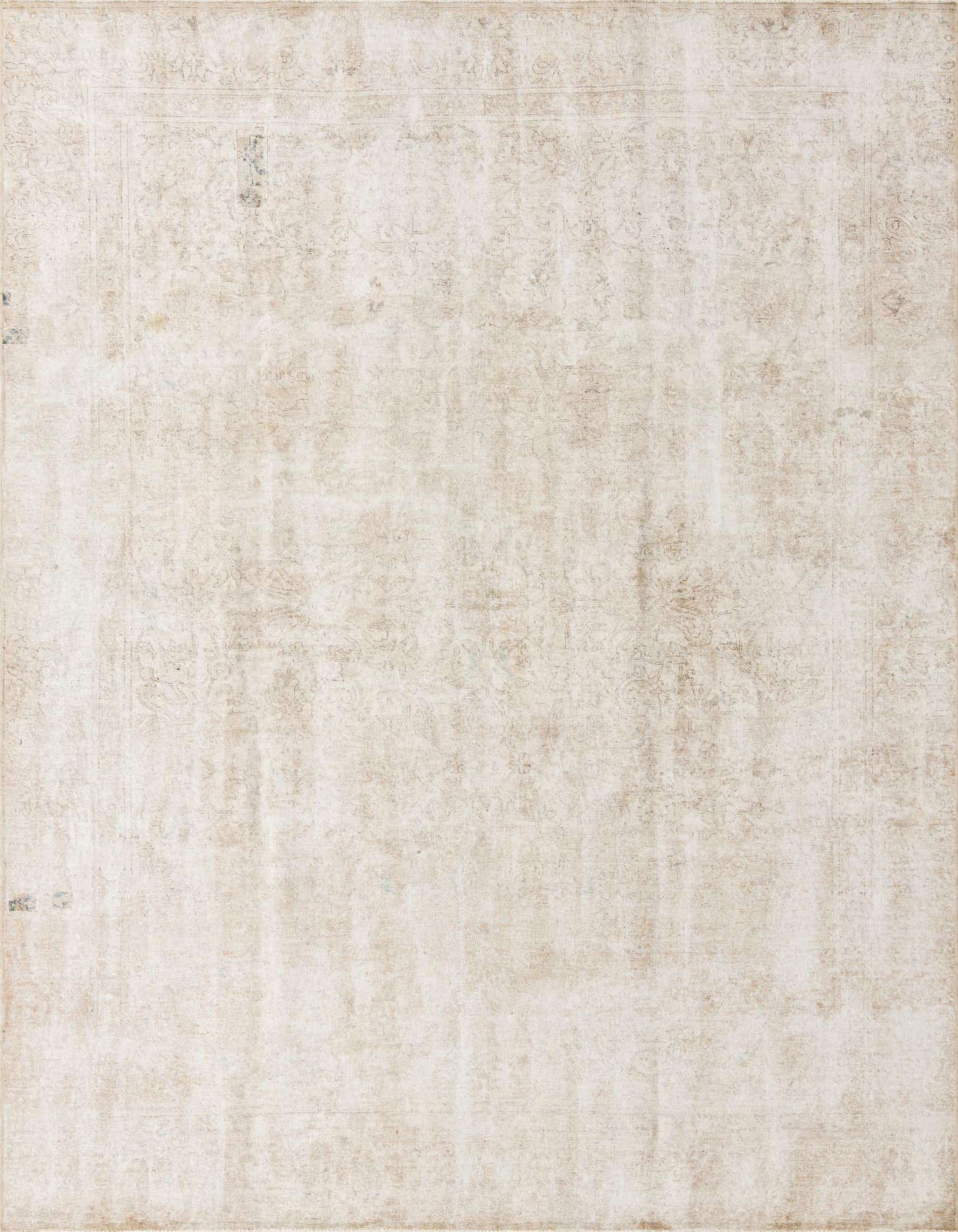 Primary image 9' x 11' 8  Hand Knotted Ultra Vintage Persian Wool Rug