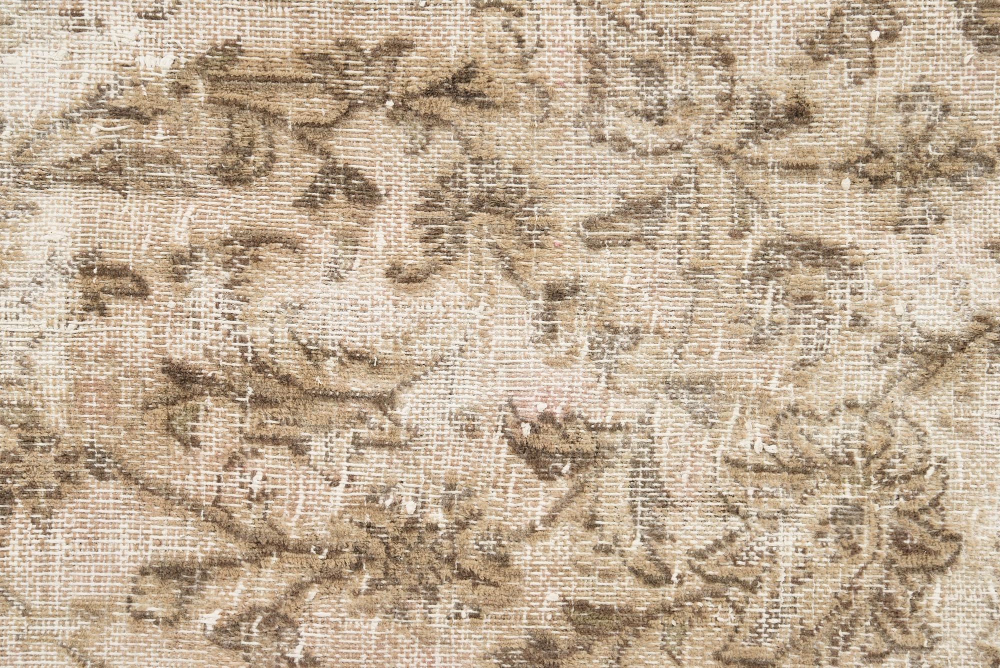9' 4 x 12' 3 Hand Knotted Ultra Vintage Persian Wool Rug