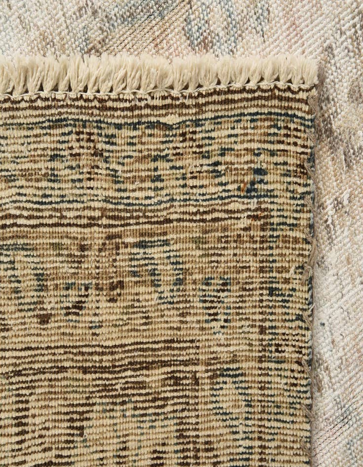 Detail image of 8' 3 x 11'  Hand Knotted Ultra Vintage Persian Wool Rug