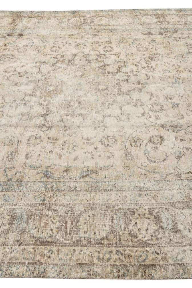 8' 3 x 11' Hand Knotted Ultra Vintage Persian Wool Rug